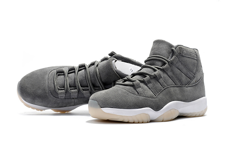 Perfect Air Jordan 11 Suede Grey