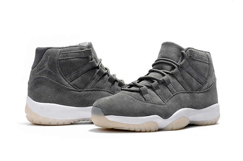 Perfect Air Jordan 11 Suede Grey