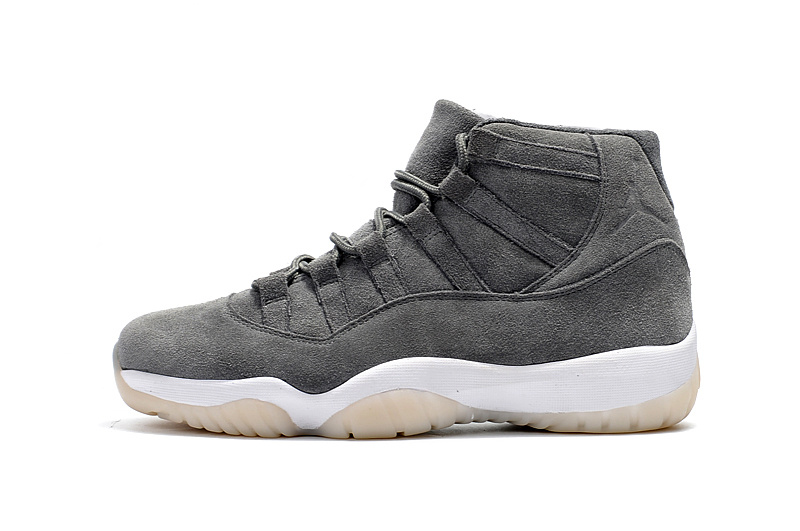 Perfect Air Jordan 11 Suede Grey