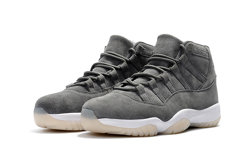 Perfect Air Jordan 11 Suede Grey