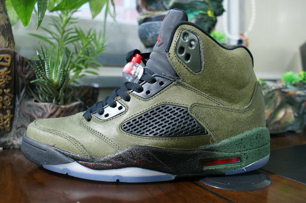 Perfect Air Jordan 5 Retro Fear Pack AAA