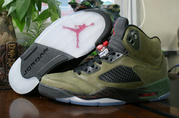 Perfect Air Jordan 5 Retro Fear Pack AAA