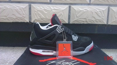 Perfect New Jordan 4(1:1)(top layer leather)-009