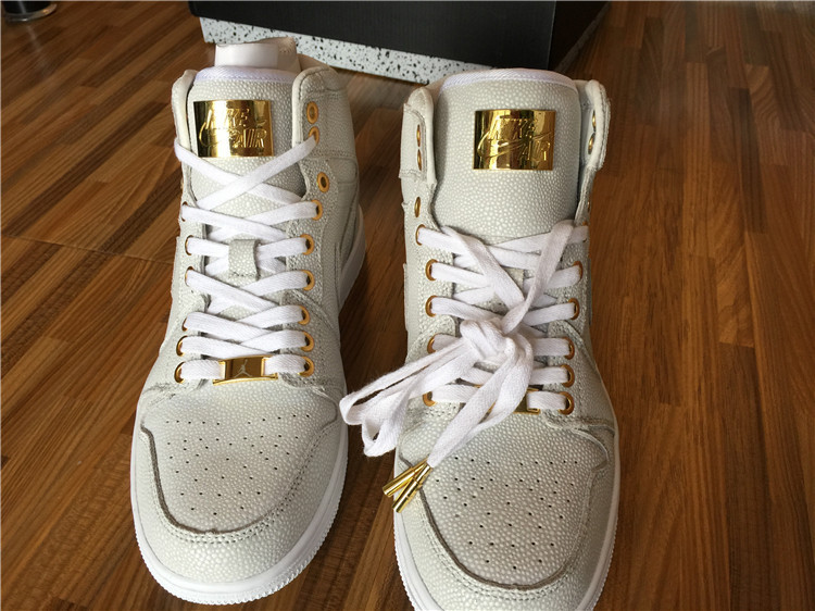 Super Max Air Jordan 1 Pinnacle White