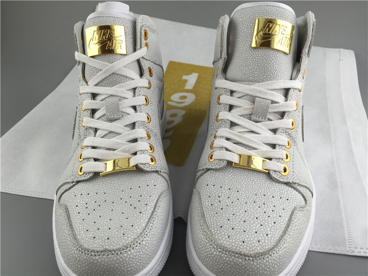 Super Max Air Jordan 1 Pinnacle White