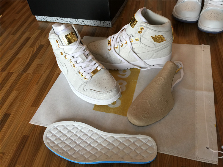 Super Max Air Jordan 1 Pinnacle White