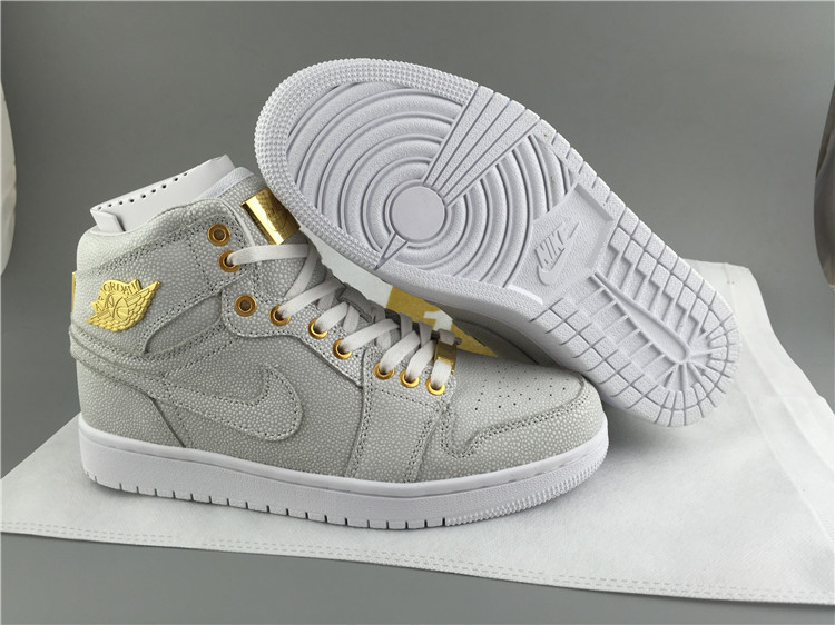 Super Max Air Jordan 1 Pinnacle White