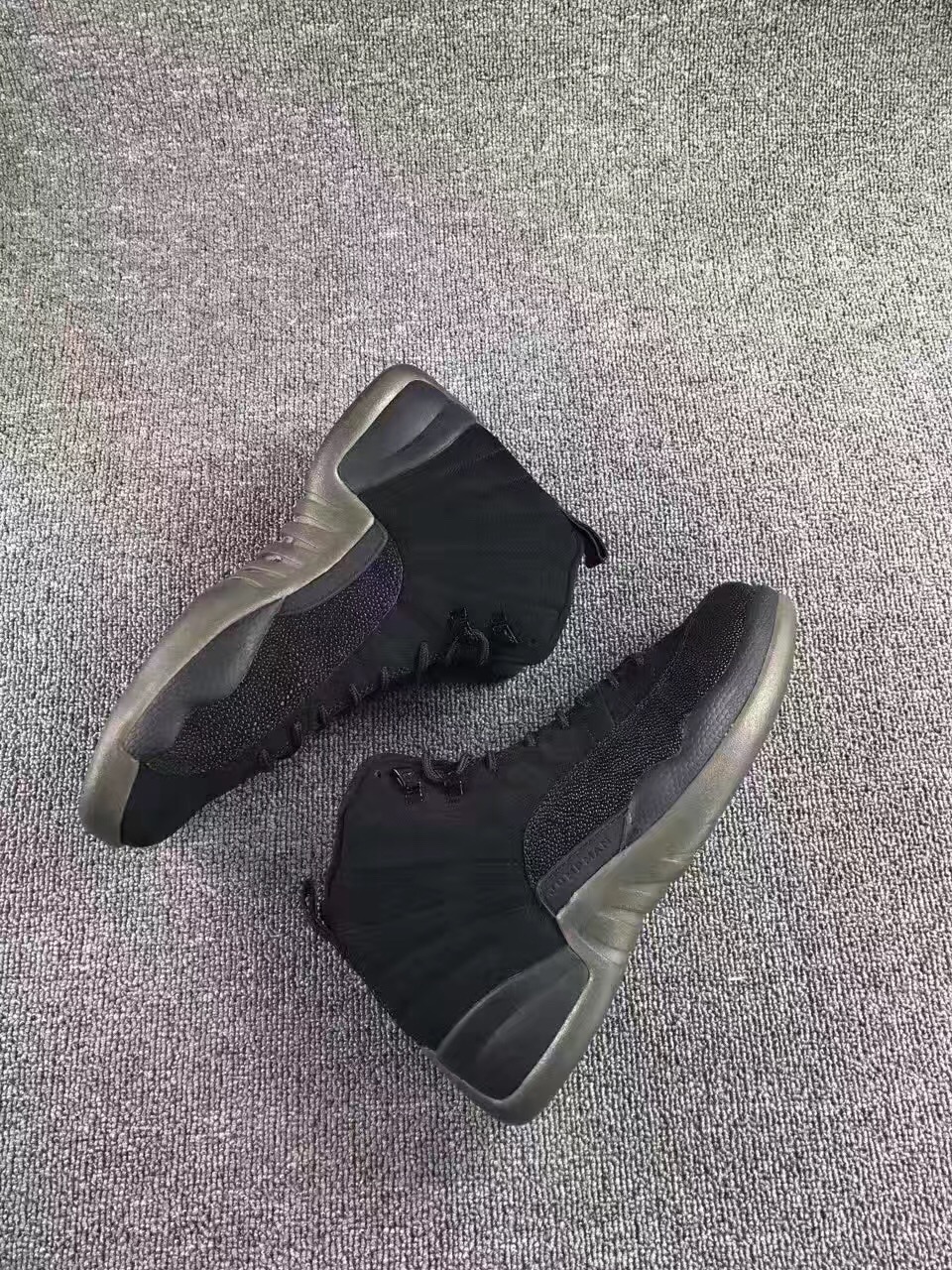 Super Max Peferct Jordan 12 OVO Black