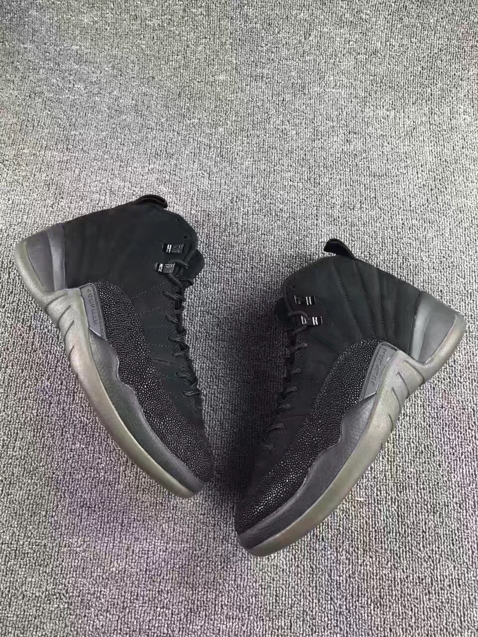 Super Max Peferct Jordan 12 OVO Black