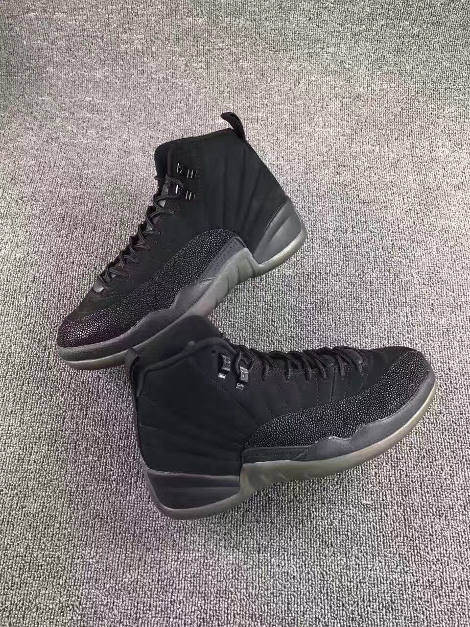 Super Max Peferct Jordan 12 OVO Black