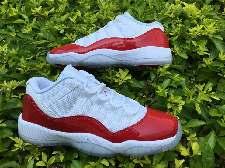 Super Max Perfect Air Jordan 11 Low GS Varsity Red