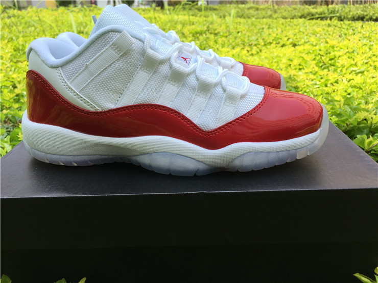 Super Max Perfect Air Jordan 11 Low GS Varsity Red