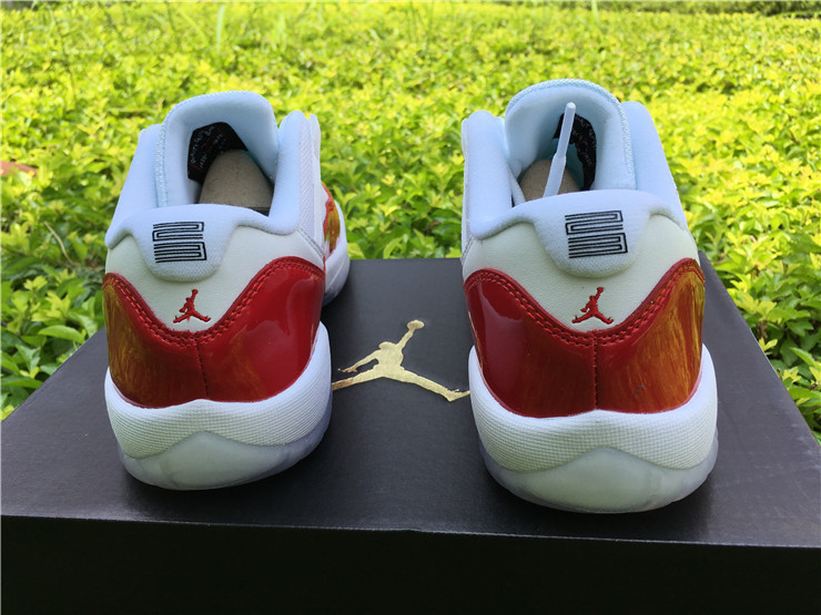 Super Max Perfect Air Jordan 11 Low GS Varsity Red