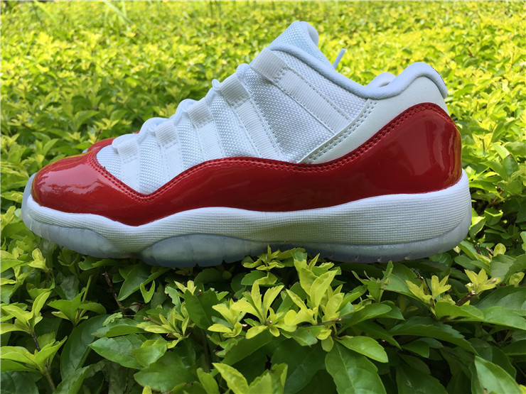 Super Max Perfect Air Jordan 11 Low GS Varsity Red