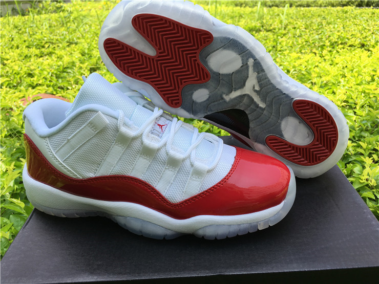 Super Max Perfect Air Jordan 11 Low GS Varsity Red