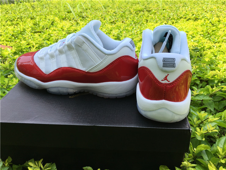 Super Max Perfect Air Jordan 11 Low GS Varsity Red