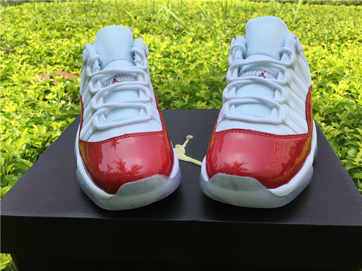 Super Max Perfect Air Jordan 11 Low GS Varsity Red