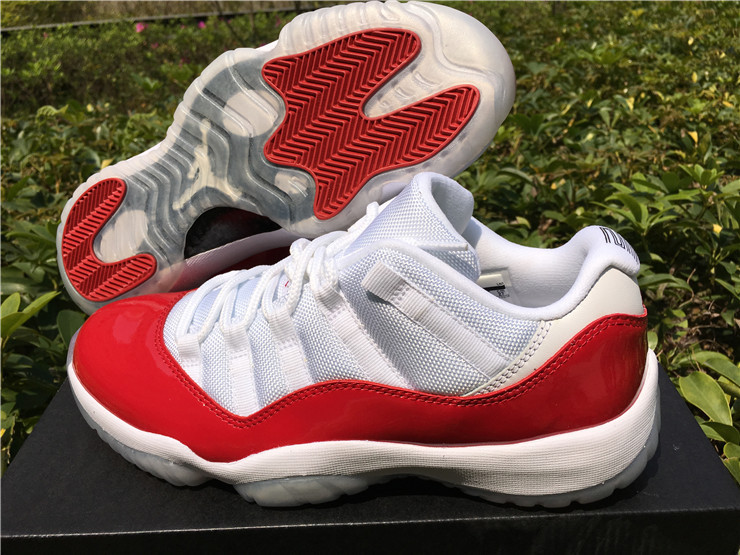 Super Max Perfect Air Jordan 11 Low Varsity Red