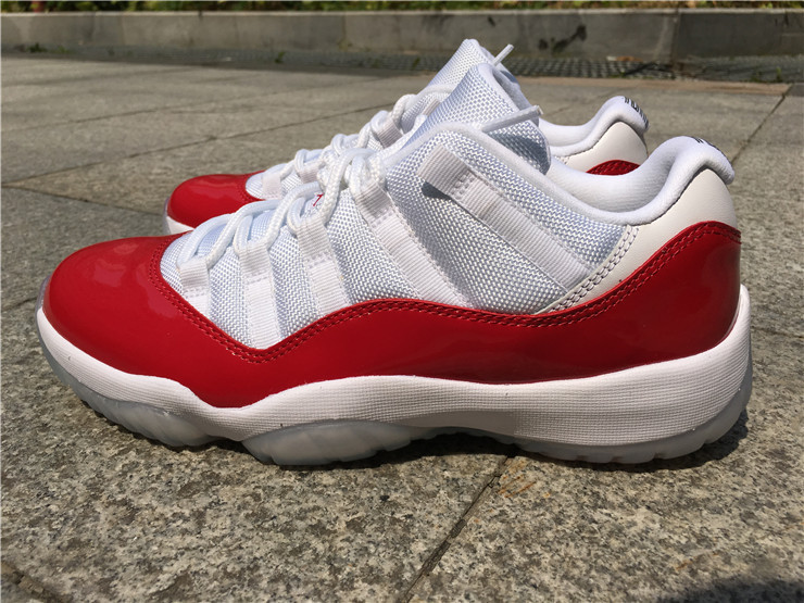 Super Max Perfect Air Jordan 11 Low Varsity Red