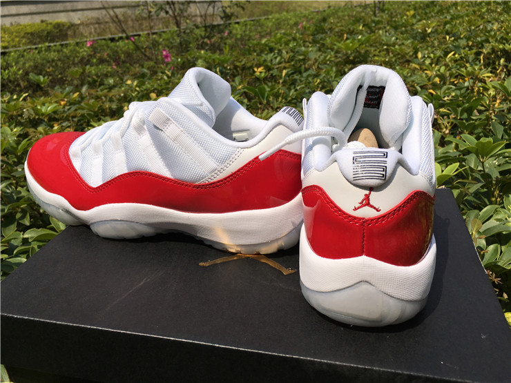 Super Max Perfect Air Jordan 11 Low Varsity Red