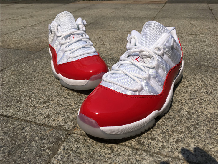 Super Max Perfect Air Jordan 11 Low Varsity Red