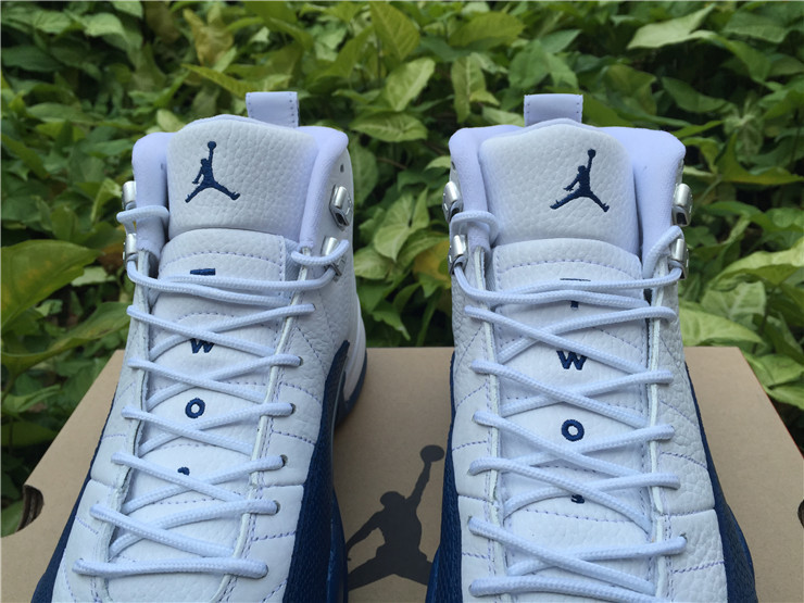 Super Max Perfect Air Jordan 12 French Blue