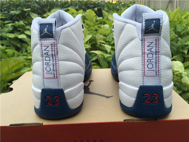 Super Max Perfect Air Jordan 12 French Blue