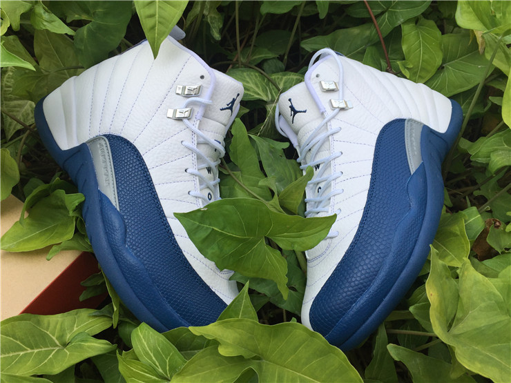 Super Max Perfect Air Jordan 12 French Blue