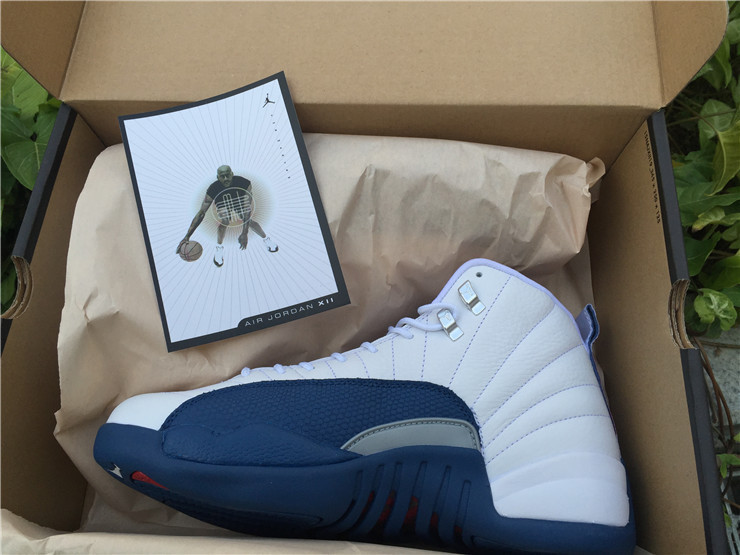 Super Max Perfect Air Jordan 12 French Blue