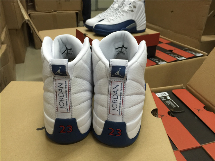 Super Max Perfect Air Jordan 12 French Blue