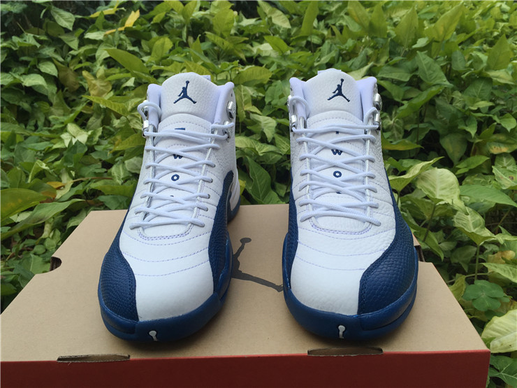 Super Max Perfect Air Jordan 12 French Blue