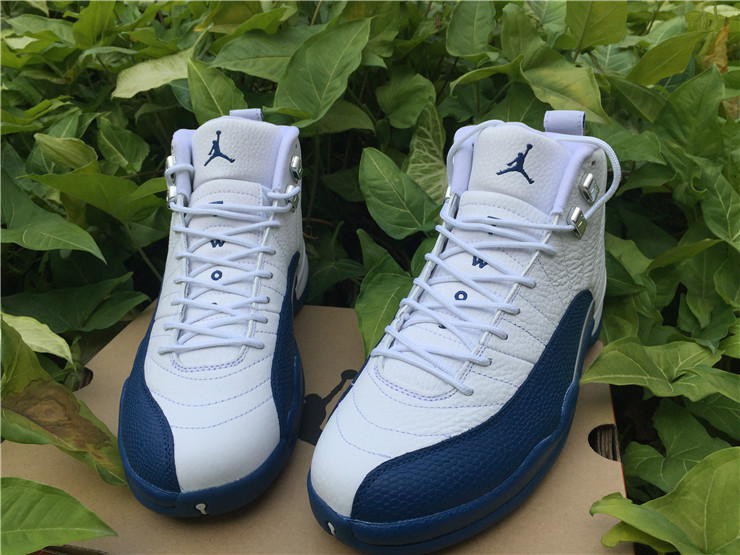 Super Max Perfect Air Jordan 12 French Blue