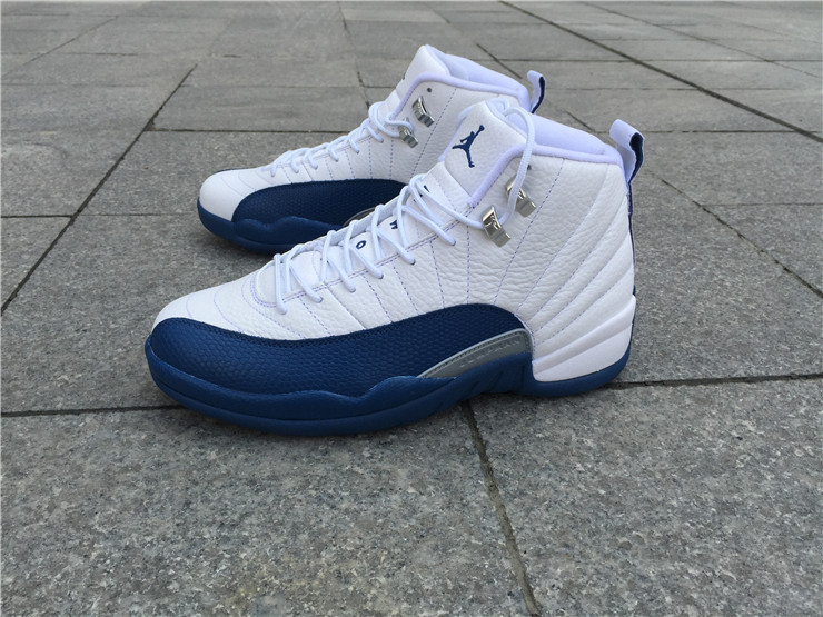 Super Max Perfect Air Jordan 12 French Blue