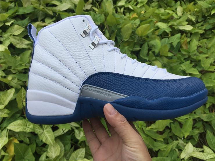 Super Max Perfect Air Jordan 12 French Blue