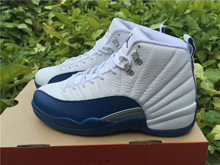 Super Max Perfect Air Jordan 12 French Blue