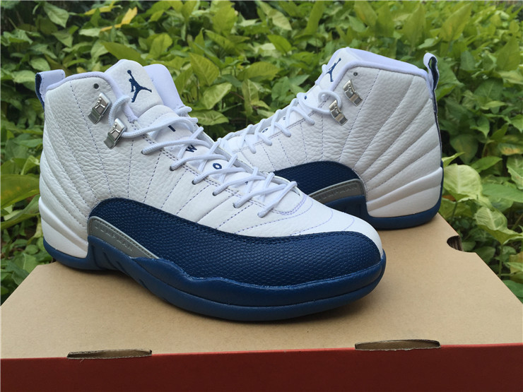 Super Max Perfect Air Jordan 12 French Blue