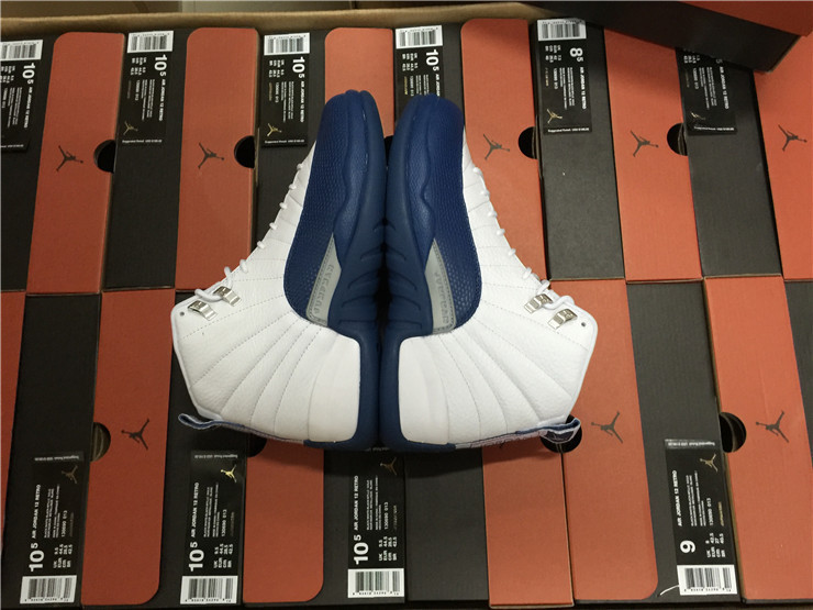 Super Max Perfect Air Jordan 12 French Blue