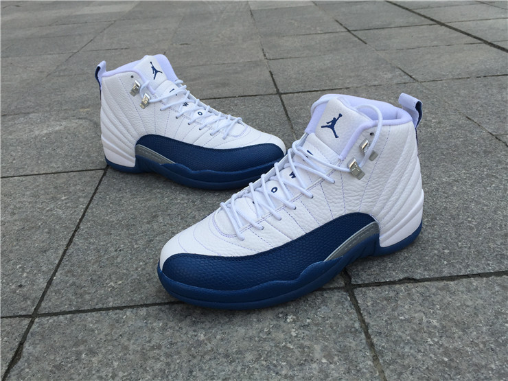 Super Max Perfect Air Jordan 12 French Blue