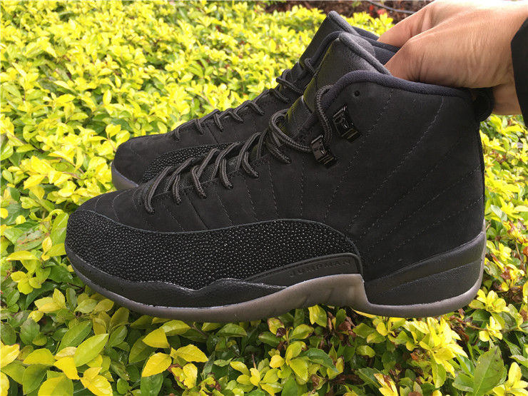 Super Max Perfect Air Jordan 12 OVO Black