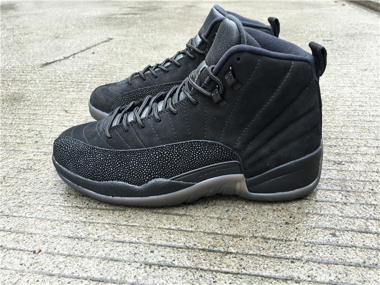 Super Max Perfect Air Jordan 12 OVO Black