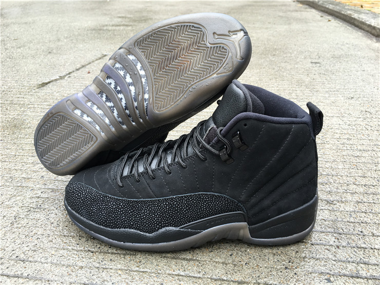 Super Max Perfect Air Jordan 12 OVO Black