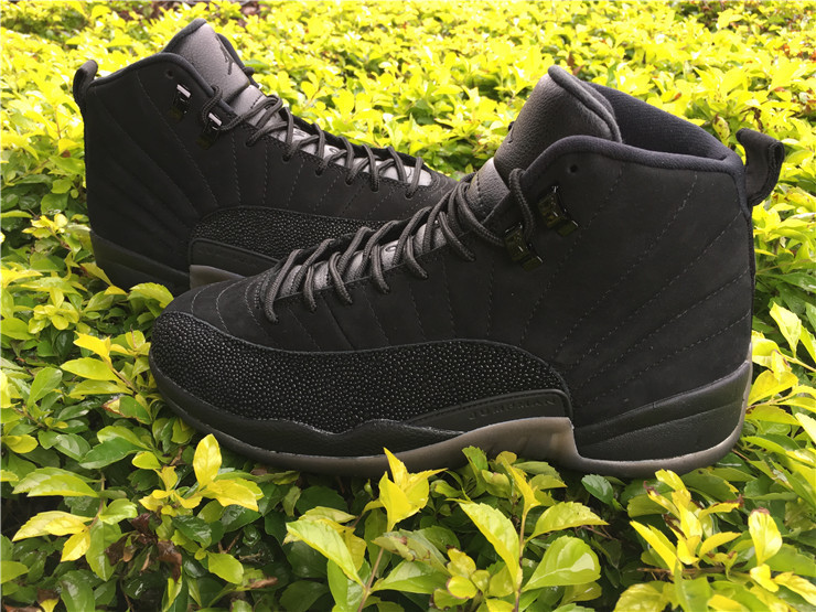 Super Max Perfect Air Jordan 12 OVO Black