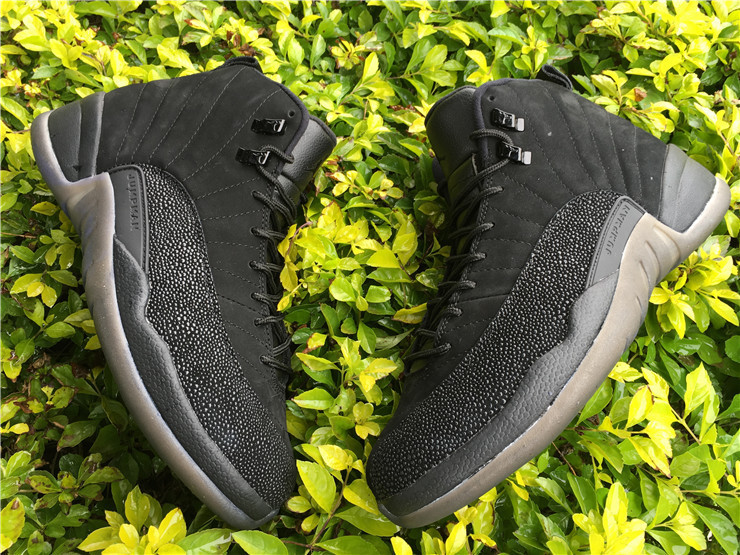 Super Max Perfect Air Jordan 12 OVO Black