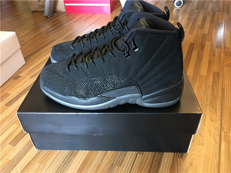 Super Max Perfect Air Jordan 12 OVO Black