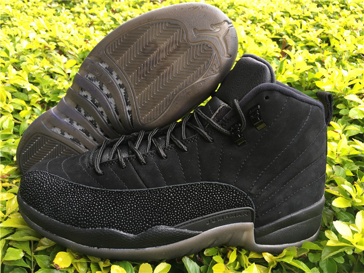 Super Max Perfect Air Jordan 12 OVO Black