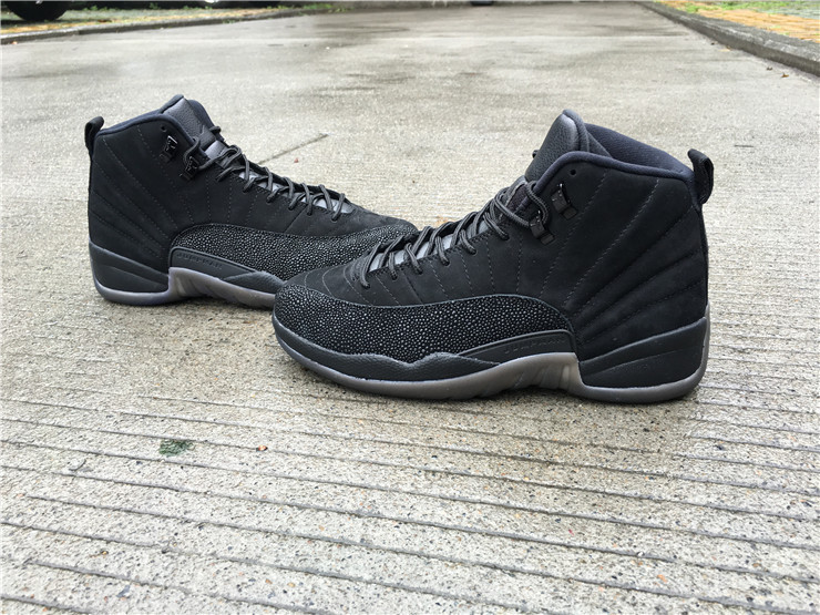 Super Max Perfect Air Jordan 12 OVO Black