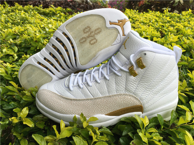 Super Max Perfect Air Jordan 12 OVO White