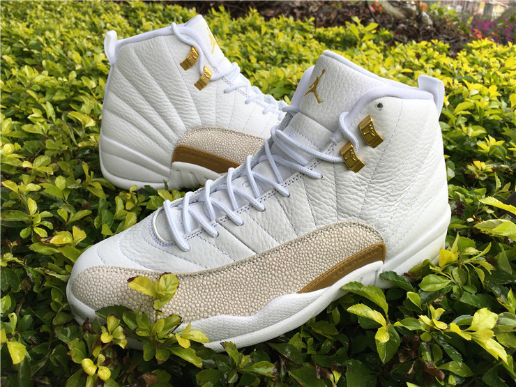 Super Max Perfect Air Jordan 12 OVO White