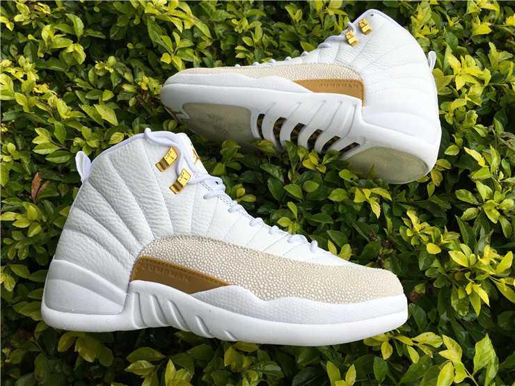 Super Max Perfect Air Jordan 12 OVO White