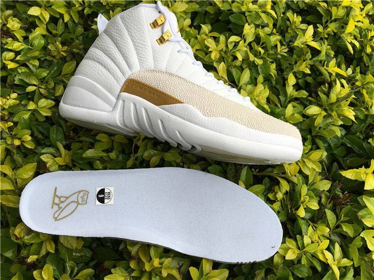 Super Max Perfect Air Jordan 12 OVO White